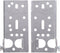 The Hillman Group 852130 6-Inch Bottom Lift and Roller Brackets, Galvainzed