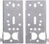 The Hillman Group 852130 6-Inch Bottom Lift and Roller Brackets, Galvainzed
