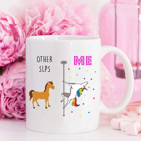 Younique Designs Speech Therapist Mug 11 Ounce Speech Pathology Gifts SLP Gifts For Speech Language Pathologist Cup