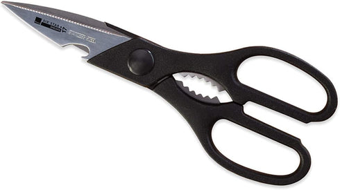 Ronco Poultry Shears, Stainless-Steel Kitchen Scissors, Full-Tang Handle, Dishwasher Safe Kitchen Shears, Cut Chicken, Turkey, Herbs and More