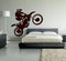YttBuy Dirt Bike Wall Decals Motocross Decal Motocross Wall Decals Motocross Wall Decal Motocross Decals Dirt Bike Decals for Wall Dirt Bike Wall Sticker for Motocross Bedroom