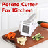 French Fry Cutter, Geedel Professional Potato Slicer Cutter for French Fries Vegetable Chopper for Veggies, Onions, Carrots, Cucumbers and more