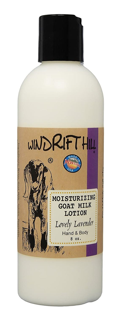 Windrift Hill Moisturizing Goat's Milk Lotion (Lovely Lavender)