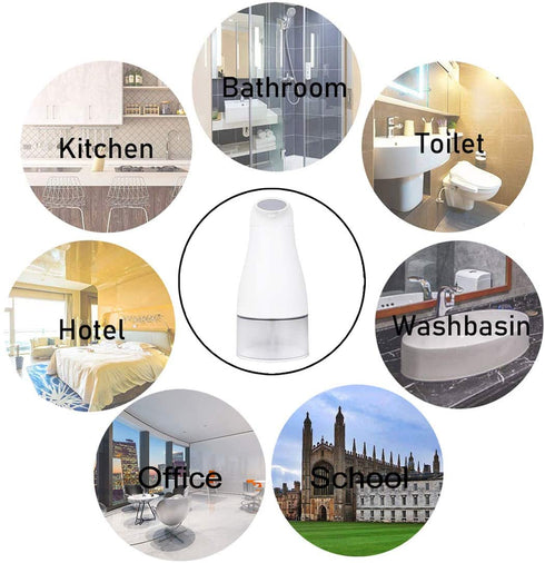 LITARO Automatic Soap Dispenser,Hands Free Soap Dispenser,Touchless Hand Soap Dispenser,8.5oz/250ml ,Automatic Foam Soap Dispenser for Bathroom