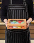 Yotruth 8x5.3x2" Pastry and Cookie Gift Box Bakery Craft Brown Treat Box Pop-up Easy Assembly With Clear Display Window 24 Pack