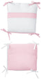 Baby Doll Bedding Junior Rocking Chair Cushion Pad Set for Child/Toddler Rocker, Pink
