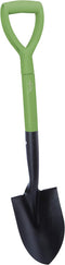 MARTHA STEWART MTS-MDS1 27-Inch Mini Round Pt. Digging Shovel w/8-Inch Heat-Treated Rust-Resistant Solid Steel Blade