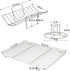 Baking Cooking Rack Set of 3, P&P CHEF Stainless Steel Roasting Cooling Rack & V-shape Grilling Rack & Chicken Holder Rack, Oven & Dishwasher Safe, Healthy & Non-toxic, Easy Cleaning & Durable