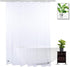 Shower Curtain Liner 74 inches Long, EVA Heavy Duty Longer Bath Clear Shower Liner with 3 Strong Weighted Magnets, 100% Waterproof, Odorless, 70 x 74 inch