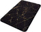 Bathroom mat Luxurious Ultra Soft Non-Slip Absorbent Quick Dry ?Machine Washable Shower Rug, Perfect mat for Bathroom,Kitchen, and Bedroom Decor (19.7 x 31.5 Inch, Black)