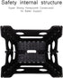 Acko Folding Step Stool - 13 inch Premium Heavy Duty Foldable Foot Stool for Kids and Adults, Kitchen Garden Bathroom Fold Up Stepping Stool (1 Pack)
