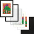 Frametory 12x16 Picture Frame, Displays Picture 8.5x11 with Mat or 12x16 without Mat, for Poster Print Diamond Painting Wall Frame - Wide Molding (12x16, Black)
