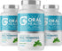 Chewable Oral Probiotics for Mouth — Bad Breath Treatment Supplement - Oral Care Tablet with BLIS K12 M18 — Dentist Formulated 60 Lozenge Mint Flavor eBook Included (3 Pack)