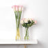 WGV Cylinder Vase, 4" W x 14" H, Floral Container, Flower Vase, Glass Candle Holder Centerpiece Planter Terrarium for Wedding Center Pieces, Home Accent Decor, Clear, 1 Piece