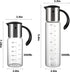 Extra Large Olive Oil Dispenser Bottle - Auto Flip Condiment Container With Automatic Cap and Stopper - Leakproof Vinegar Glass Cruet (300 ml and 500 ml a set)