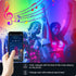 19.68Ft/6m LED Strip Lights?Micomlan Music Sync Color Changing RGB LED Strip Built-in Mic, Bluetooth APP Controlled LED Lights Rope Lights, 5050 RGB LED Light Strip(APP+Remote+Mic+Music )