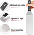 Metal Spatula Set of 8, Leonyo Stainless Steel Griddle Turner Scraper for Flat Top Grill Teppanyaki Cast Iron BBQ Cooking Pancake, Heavy Duty & Dishwasher Safe, Attach 4 Hanging Hooks, Great Men Gift