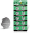 SURPOWER 10 -Pack CR1225 3V Battery for Thermometer CR 1225?5-Year Warranty?