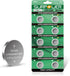 SURPOWER 10 -Pack CR1225 3V Battery for Thermometer CR 1225?5-Year Warranty?