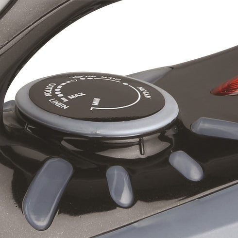 Brentwood MPI-62 Non-Stick Steam Iron, Black
