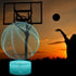 Basketball Night Light,3D Illusion Effect Lamp Light Remote Control RGB Colors&Dimmable Bday Xmas Gift Ideas for NBA Sport Lovers Kids Teen Boys Girls(Basketball)