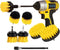 YIHATA 7 Pack Drill Brush Attachment Set, All Purpose Power Scrubber Cleaning Kit, Power Scrubber Brush for Bathroom Surfaces, Floor, Tub, Shower, Grout, Tile and Kitchen Surface (7pack)