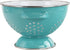 Calypso Basics 08672 by Reston Lloyd 1.5 Qt. Durable Enamel-on-Steel Colander, Small, Turquoise