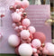 Soonlyn Pink Balloon Garland Arch 140 Pcs Rose Gold Balloon Garland Kit Double Stuffed Mauve Dusty Rose Balloon for Bridal Shower Baby Shower Birthday Party