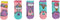 Pusheen The Cat Ankle Socks - Pusheen Ice Cream Polka Dot Designs - 5 Pairs