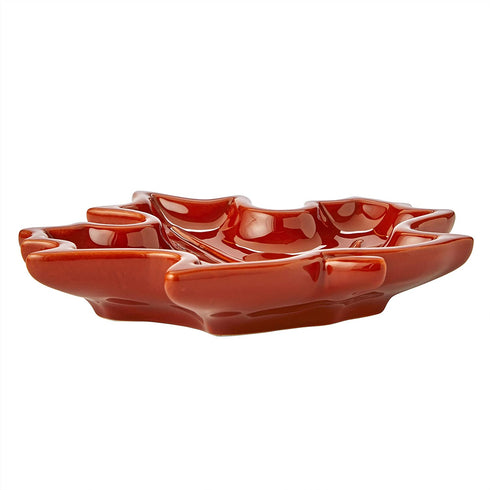 SKL Home Shaped Leaf Vanity Tray, Rust