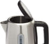 Amazon Basics Stainless Steel Fast, Portable Electric Hot Water Kettle for Tea and Coffee, 1.7-Liter, Silver