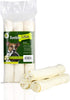 Rawhide Large Thick Rolls 9 to 10 inches Long-Lasting Chew Treat Toy for Medium and Large Dogs, Made in Registered Facility