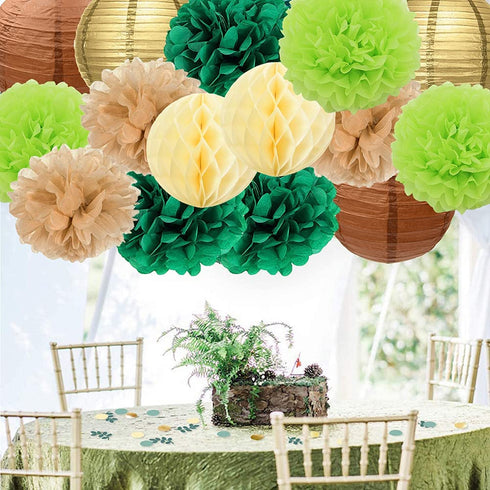 Woodland Baby Shower Decorations Jungle Safari Baby Shower Decorations Gender Neutral Baby Shower Decor Wild Safari Birthday Decorations Wild Safari Party Supplies Jungle Animal Party Supplies