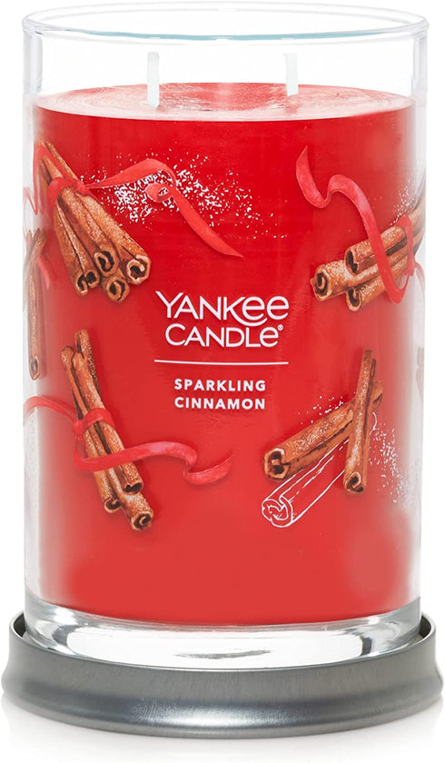Yankee Candle Sparkling Cinnamon Signature Large Tumbler Candle