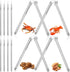Benver 12 Pieces Nut Cracker Set Nutcracker and Pick Stainless Steel Opener Walnut Pecan Tool Seafood Crackers Lobster Crab Pliers for Hazelnut Almond Oysters