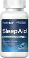 HealthA2Z Sleep Aid, Diphenhydramine HCl 50mg, 250 Softgels, Supports Deeper, Restful Sleeping, Non Habit-Forming