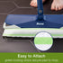Bona Hard-Surface Floor Disposable Wet Cleaning Pads, for Stone Tile Laminate and Vinyl LVT/LVP, 12ct