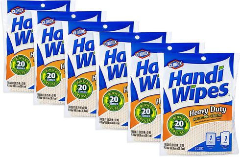 Handi Wipes Heavy Duty 3Ct 6-Pack