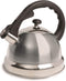 Mr Coffee Claredale Whistling Tea Kettle, 2.2-Quart, Brushed Stainless Steel