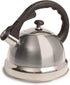 Mr Coffee Claredale Whistling Tea Kettle, 2.2-Quart, Brushed Stainless Steel