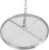 Tea Ball Infuser, Stainless Steel Spice Seasoning Strainer Tea Ball Strainer Soup Seasonings Separation Basket Spice Filter Kitchen Tools, Silver (10×10cm)
