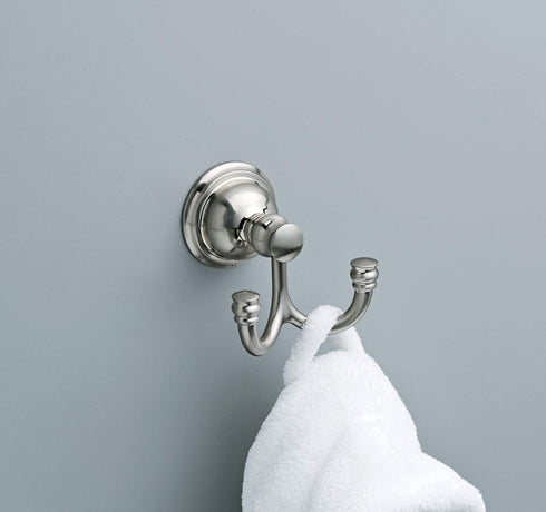 Delta Faucet AUB35-SN Aubrey Robe Hook, SpotShield Brushed Nickel