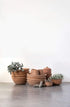 Creative Co-op DF0794 Unglazed Bowl, 2", Natural Terracotta