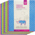 Pink Rhino Labs Swedish Dish Cloths - Reusable, Absorbent Cleaning Cloths for Home, Kitchen and Auto - Eco-friendly - Made in EU & Packaged in USA - Assorted