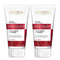 L'Oreal Paris Skincare Revitalift Radiant Smoothing Wet Facial Cream Cleanser with Vitamin C, Gentle Makeup Remover, Face Wash for All Skin Types, 2 count