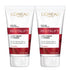 L'Oreal Paris Skincare Revitalift Radiant Smoothing Wet Facial Cream Cleanser with Vitamin C, Gentle Makeup Remover, Face Wash for All Skin Types, 2 count