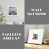 Hongkee 8x8 Square Picture Frame?Made of Composite Wood with High Definition Glass for Desktop Display and Wall Mounting?Set of 3 Minimalist White(HK031520-MD8X8-WT(3PK))