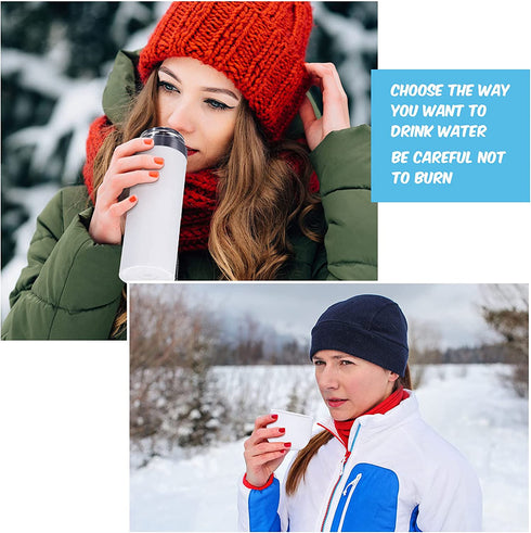 12 oz Sublimation Blank Tumblers Cups Vacuum Stainless Steel Tumblers with Lids White Vacuum Tumblers for Sublimation DIY Tumblers Coffee Travel Mug for Office Travel Outdoors (2 Pieces)
