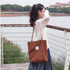 2Pcs Corduroy Tote Bags, Etercycle Women's Casual Shoulder Bag Big Capacity Reusable Grocery Handbags with Inner Pocket For Work Beach Lunch Travel And Shopping