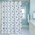 OREMILA Bathroom Shower Curtain 72" x 72" Seashell Starfish Multi-Color Shower Curtains Fabric Bathroom Curtain Durable Water Repellent Bath Curtain,1pcs